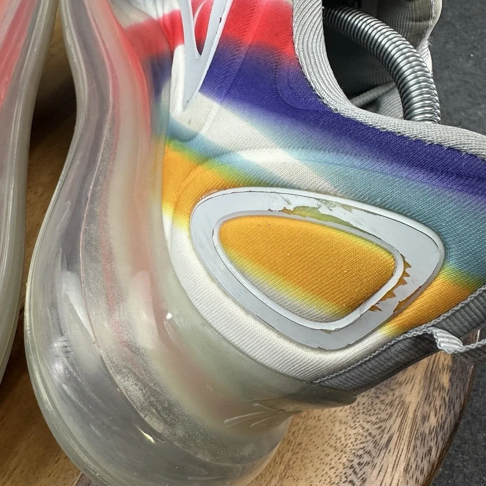 Nike Air Max 720 Pride Men's Running Shoes Grey AO2924 011 Size 12.5